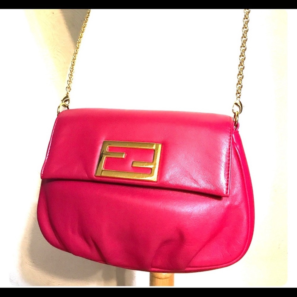 FENDI Calfskin Crossbody